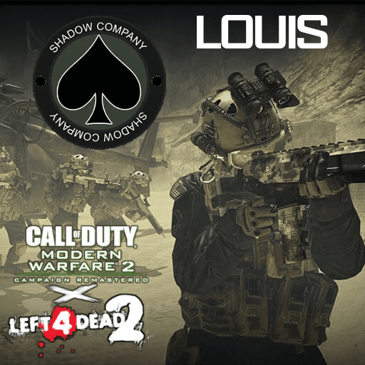 Modern Warfare 2 Remastered - Shadow Company (Louis)
 — Left 4 Dead 2 Steam Workshop preview image