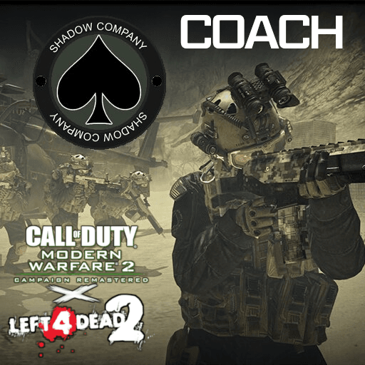 Modern Warfare 2 Remastered - Shadow Company (Coach)
 — Left 4 Dead 2 Steam Workshop preview image