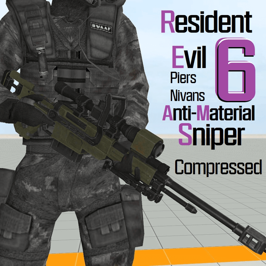 Resident Evil 6 AMR Sniper (AWP) Compressed
 — Left 4 Dead 2 Steam Workshop preview image