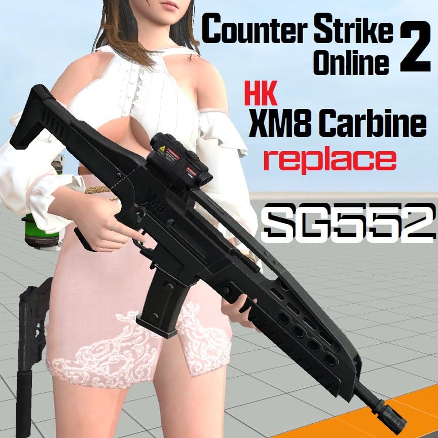 HK XM8 replace SG552
 — Left 4 Dead 2 Steam Workshop preview image