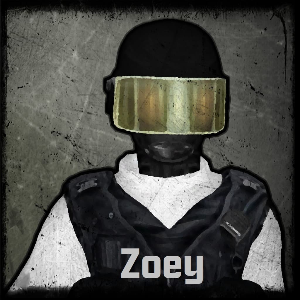 SCP Guard (Zoey)
 — Left 4 Dead 2 Steam Workshop preview image