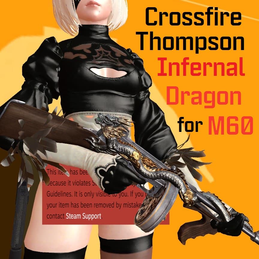 Thompson Infernal Dragon (M60)
 — Left 4 Dead 2 Steam Workshop preview image