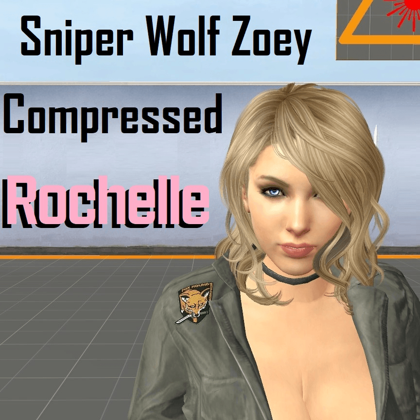 Sniper Wolf Zoey (Rochelle) Compressed — Left 4 Dead 2 Steam Workshop preview image