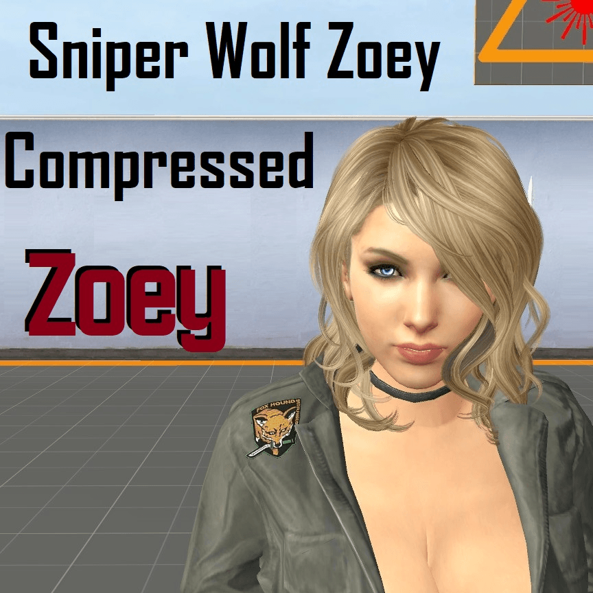 Sniper Wolf Zoey Compressed — Left 4 Dead 2 Steam Workshop preview image