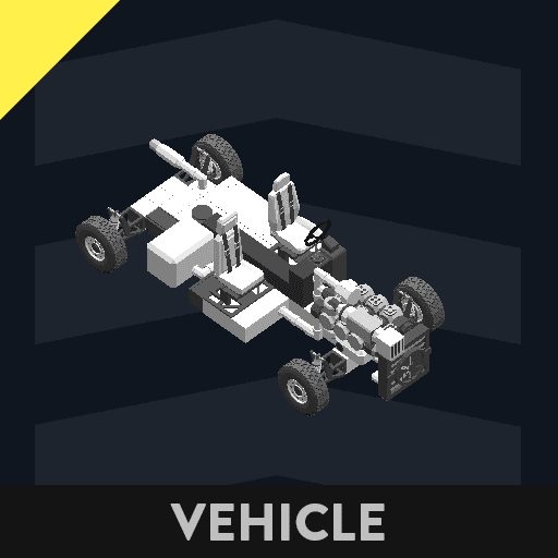 Simon's Modular engine car frame — Stormworks: Build and Rescue Workshop preview