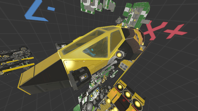 SMC HAI-210 Fox-Bat — Space Engineers Steam Workshop preview image