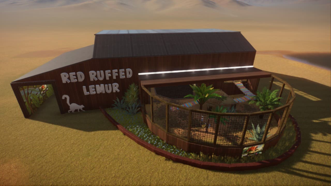 Lemur Enclosure / Habitat — Planet Zoo Steam Workshop preview image