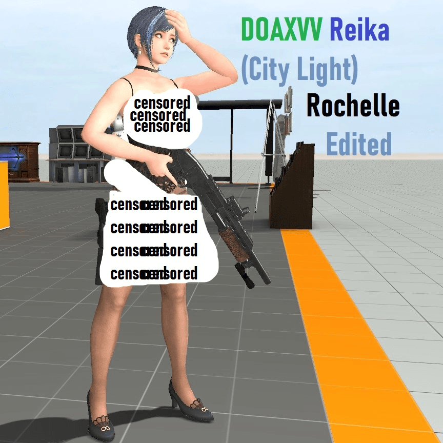 DOAXVV Reika (City Light) Rochelle (Lingerie) — Left 4 Dead 2 Steam Workshop preview image