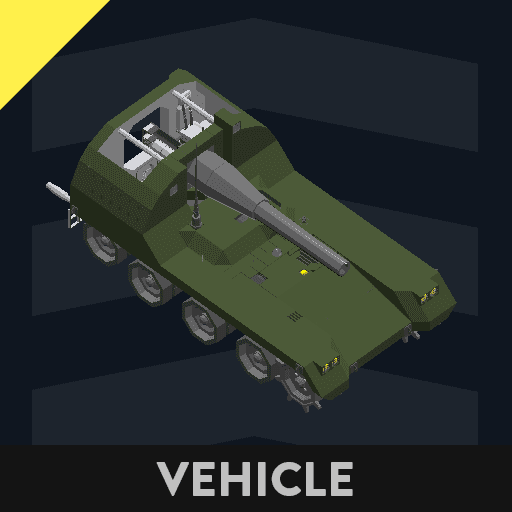 Self Propelled Gun 1 No Turret — Stormworks: Build and Rescue Workshop preview