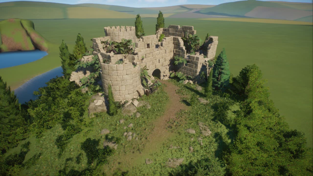 Castle Ruins — Planet Zoo Steam Workshop preview image