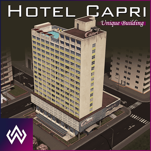 Hotel Capri — Cities: Skylines Steam Workshop preview image