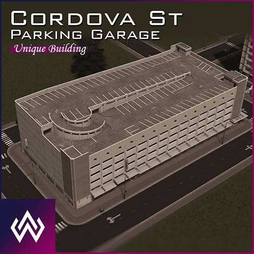 Cordova St Parking Garage — Cities: Skylines Steam Workshop preview image