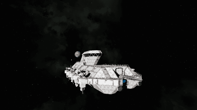 Klondia-Armored Cargo Hauler — Space Engineers Workshop preview