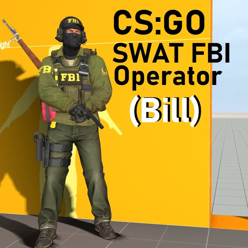 CS:GO (Old) Operator FBI SWAT for Bill (FIXED) — Left 4 Dead 2 Steam Workshop preview image