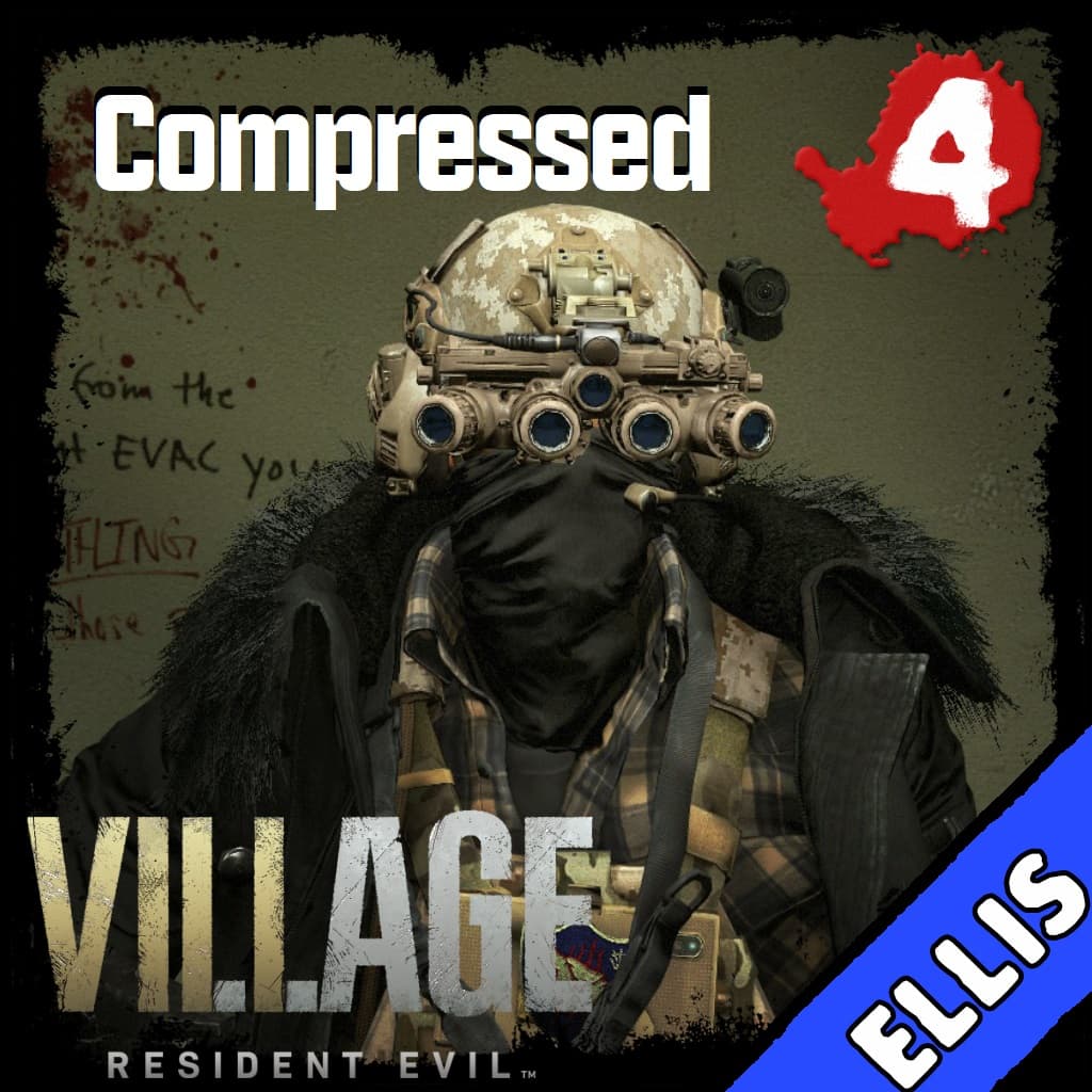 RE8 Village - Ellis "Hound Wolf Squad" Compressed — Left 4 Dead 2 Steam Workshop preview image