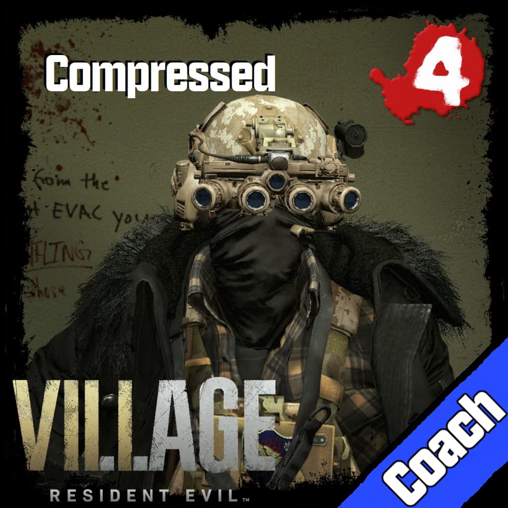 RE8 Village - Hound Wolf Squad Ellis - Replace Coach (Compressed)
 — Left 4 Dead 2 Steam Workshop preview image