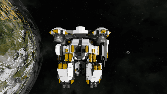 FS-6 Falling Star Tactical Combat Drone — Space Engineers Steam Workshop preview image