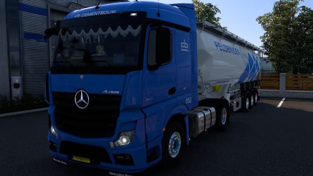 Mercedes Benz New Actros 2014 Cementbouw B.V — Euro Truck Simulator 2 Workshop preview