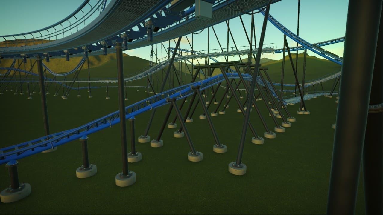 Blue Falcond — Planet Coaster Workshop preview
