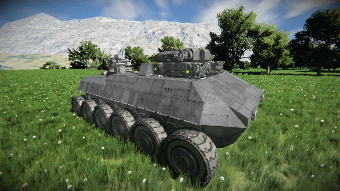 +CGM Missile Tank B-4 — Space Engineers Workshop preview