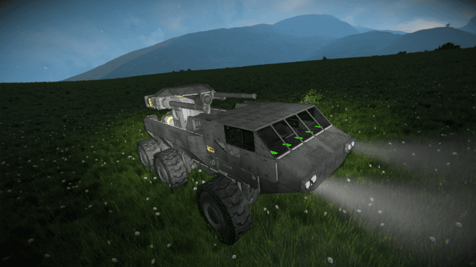 CGL Artillery Truck B-1 — Space Engineers Workshop preview