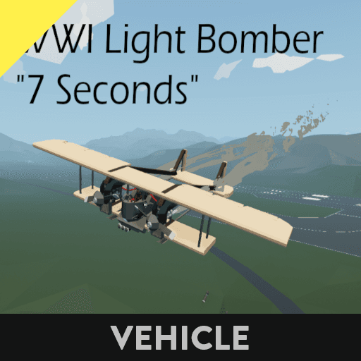 WWI Light Bomber — Stormworks: Build and Rescue Workshop preview