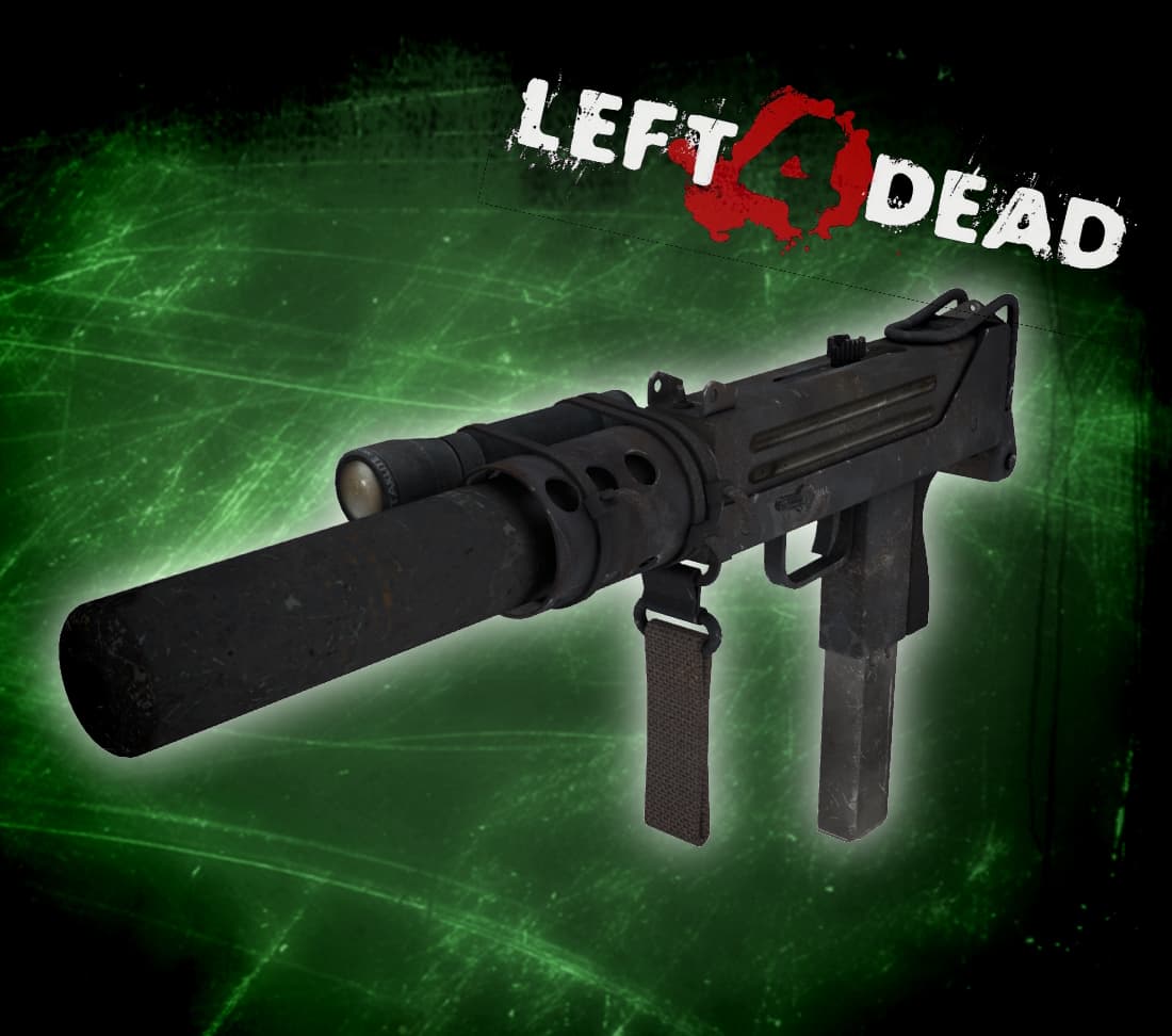 L4D1 style textures for the Silenced SMG / MAC10
 — Left 4 Dead 2 Steam Workshop preview image