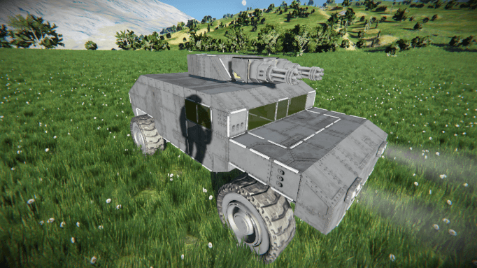 Humvee B-1D — Space Engineers Steam Workshop preview image