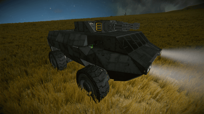 CGL Scout Car B-1 — Space Engineers Steam Workshop preview image