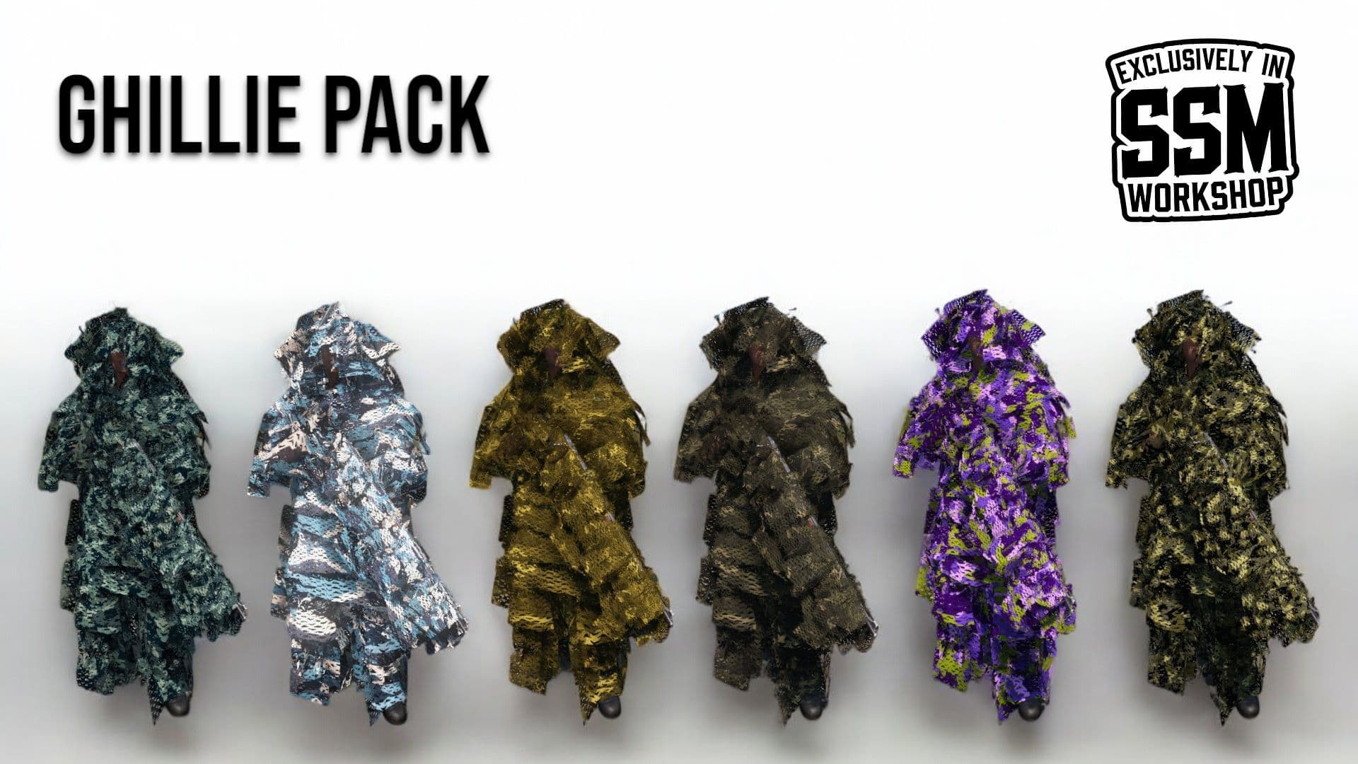 SSM GHILLIE PACK — DayZ Steam Workshop preview image