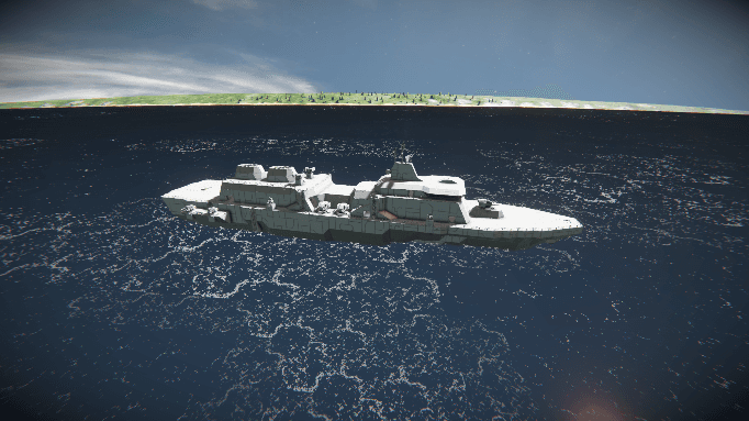 Steadfast-class Destroyer — Space Engineers Steam Workshop preview image