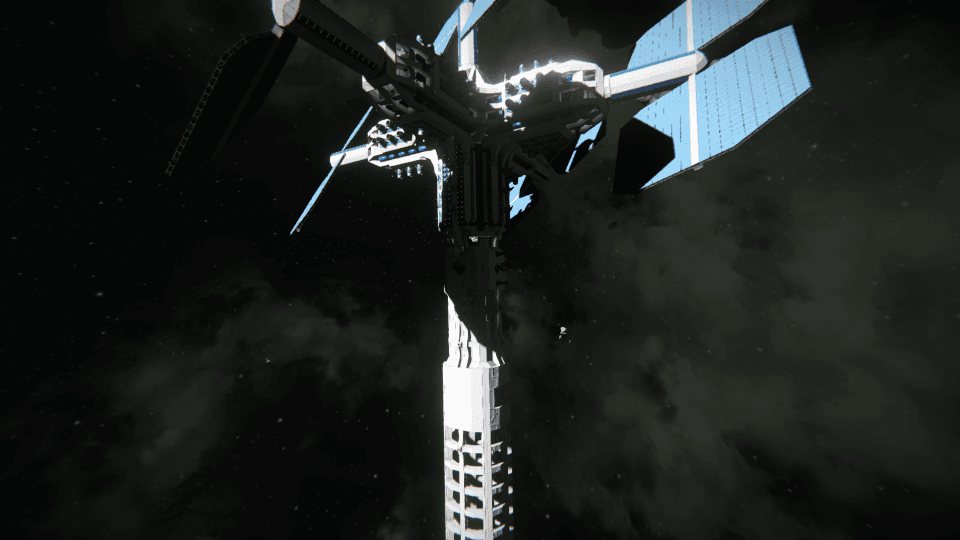 SS SPACE STATION — Space Engineers Workshop preview