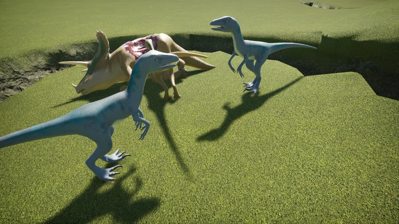 velociraptores qui mangent — Planet Coaster Workshop preview