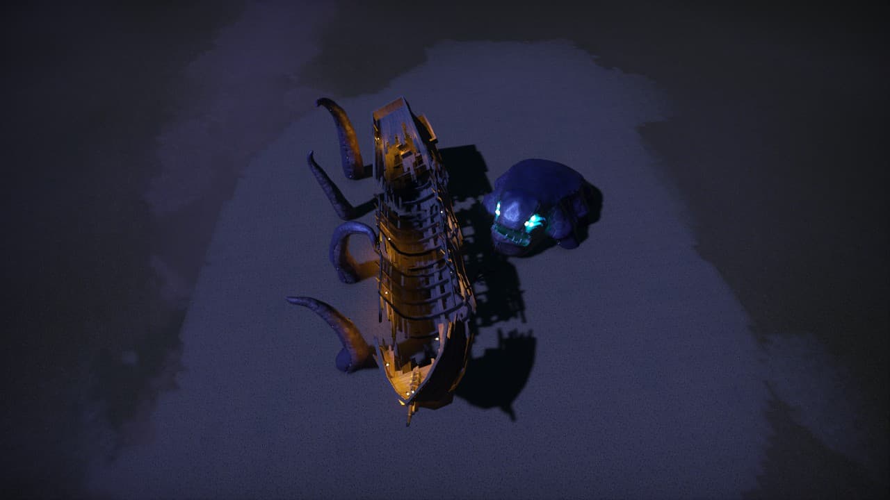attaque kraken — Planet Coaster Workshop preview
