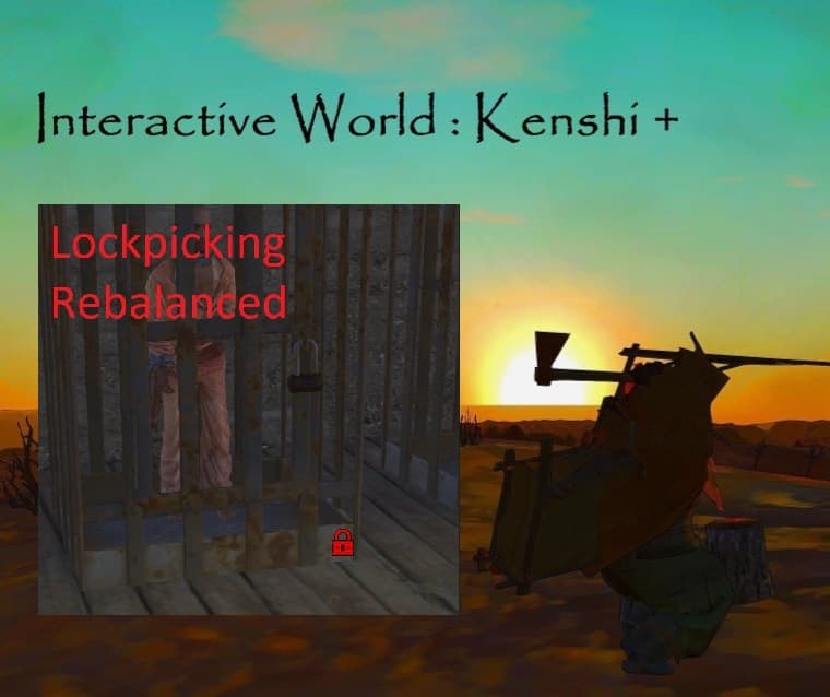 IWK+ Lockpicking rebalanced — Kenshi Steam Workshop preview image