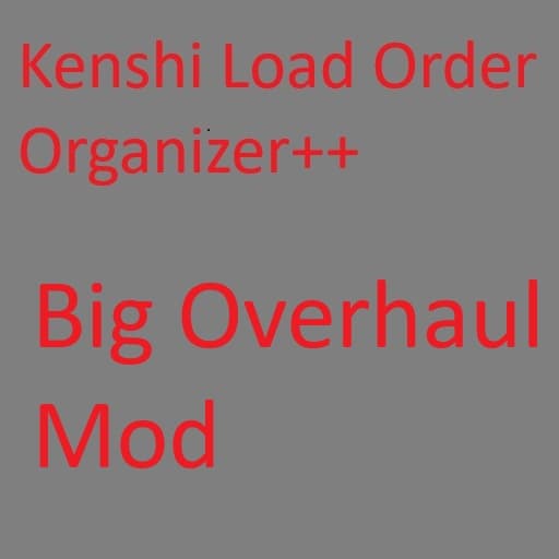 [8.2.6] MOD ORGANIZER: Big Overhaul Mod — Kenshi Steam Workshop preview image