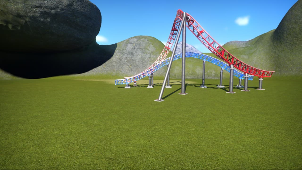 Dueling Tracks — Planet Coaster Workshop preview