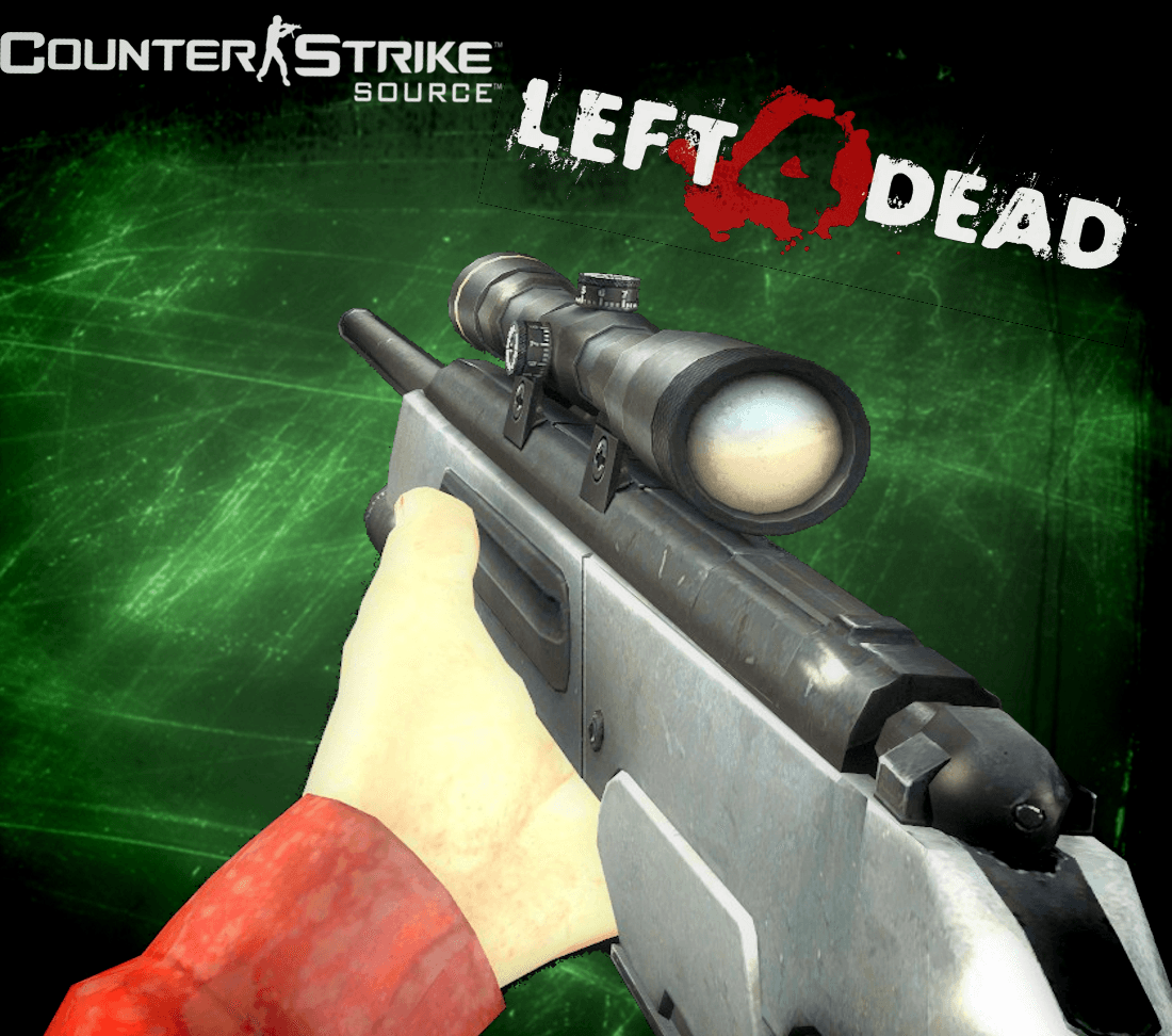 Counter-Strike: Source Schmidt Scout on L4D1 Animations — Left 4 Dead 2 Steam Workshop preview image