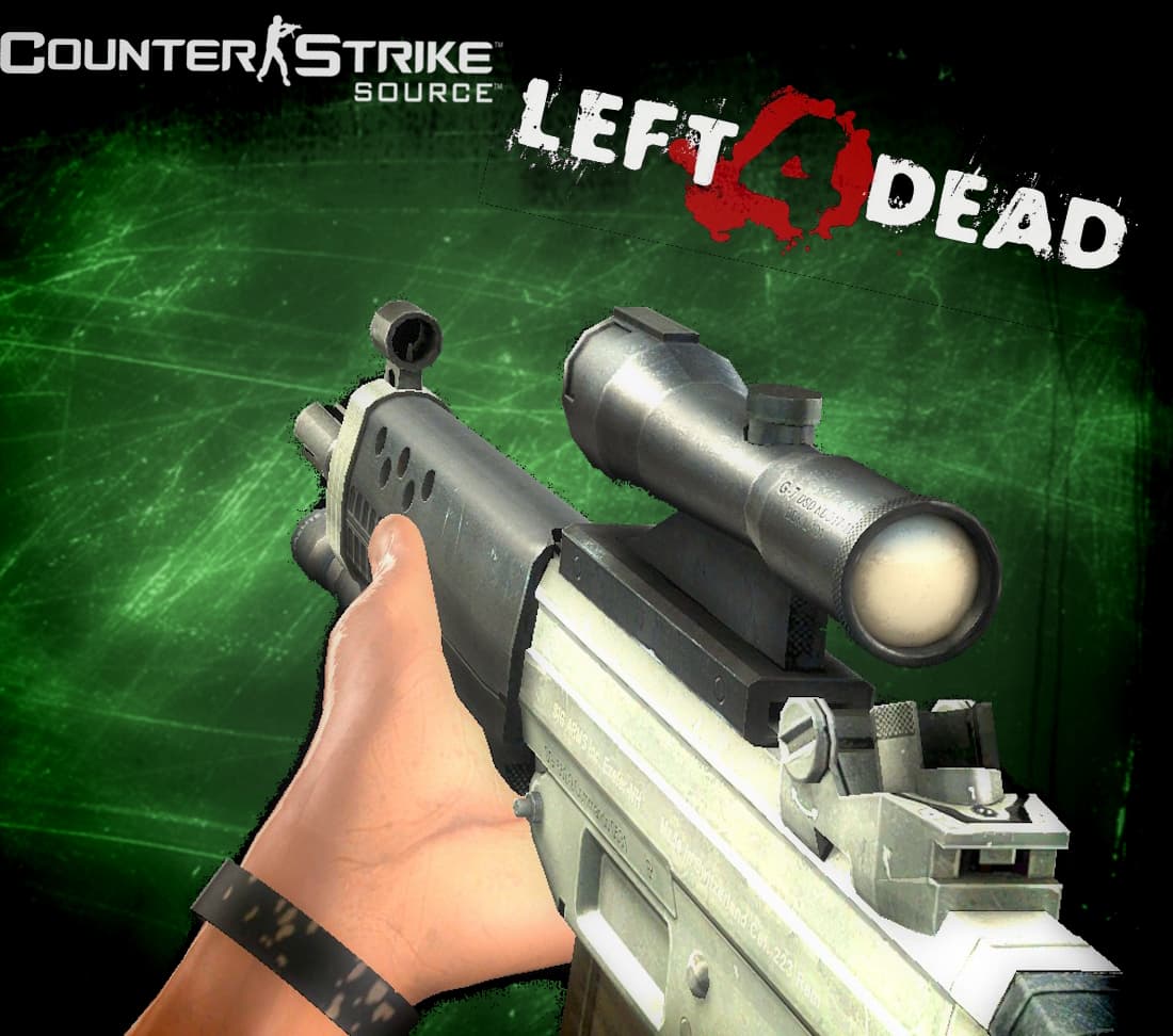 Counter-Strike: Source Kreig 552 on L4D1 Animations (SG552) — Left 4 Dead 2 Steam Workshop preview image