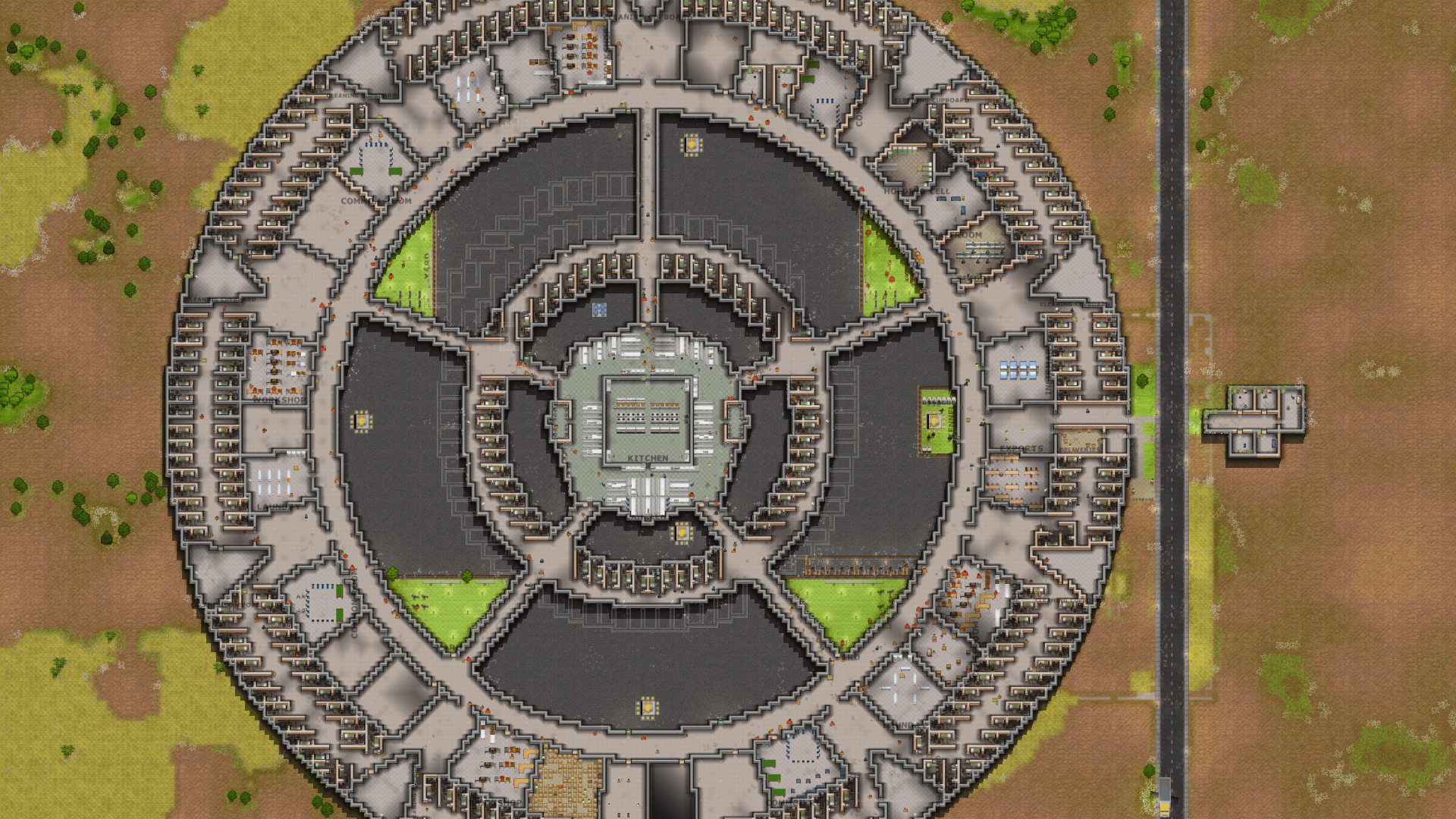 Elysium Stargate Donut — Prison Architect Steam Workshop preview image