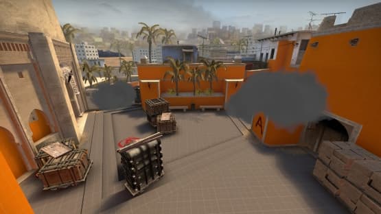 Mirage Bombsite A T Smokes — Counter-Strike 2 Steam Workshop preview image