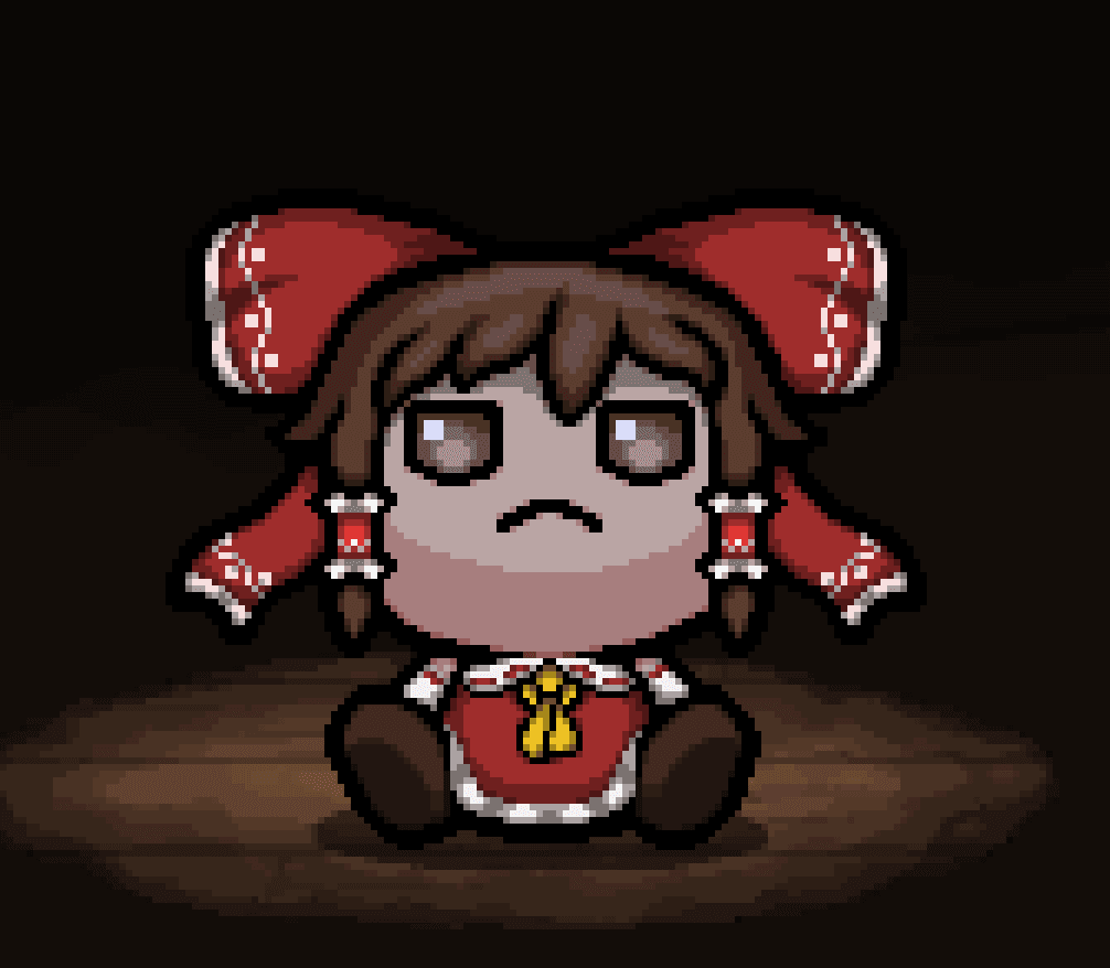 ![Touhou] Reimu as Keeper — The Binding of Isaac: Rebirth Steam Workshop preview image
