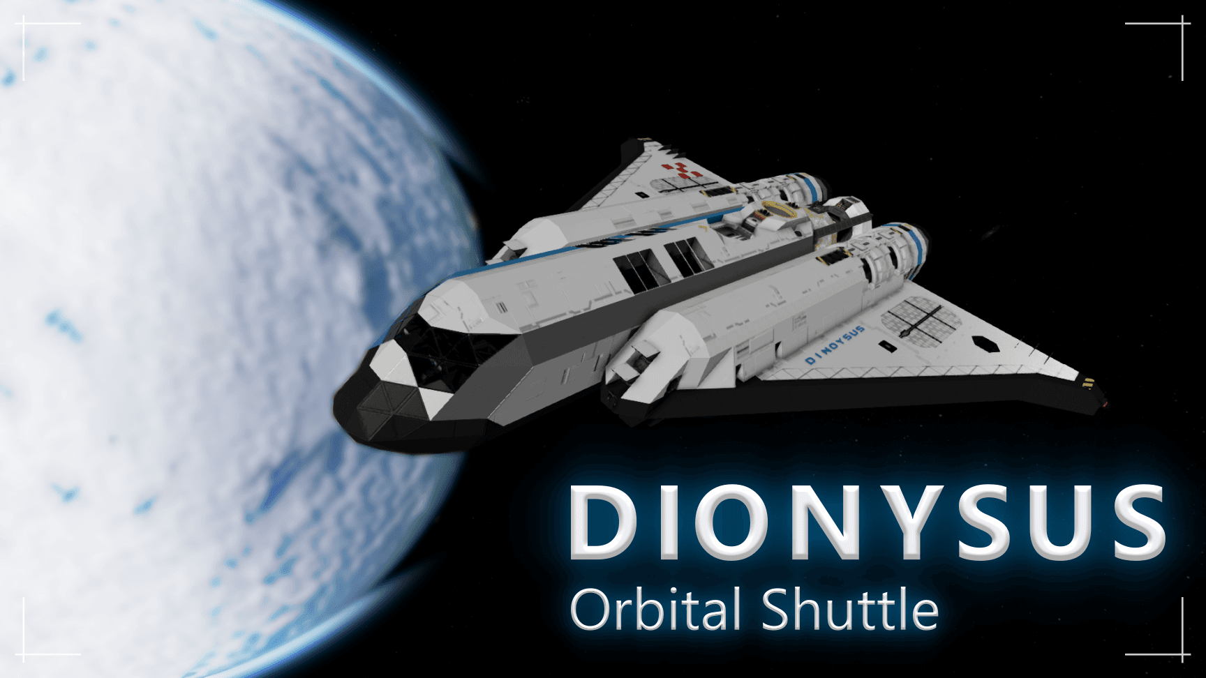 Dionysus Orbital Shuttle — Space Engineers Workshop preview