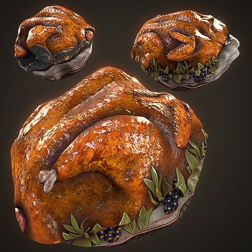 Thanksgiving Turkey Rock — Rust Steam Workshop preview image