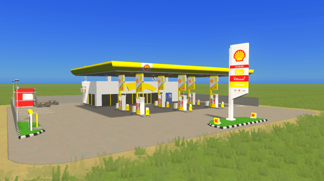 Test Upload Gas Station — Cities: Skylines Workshop preview