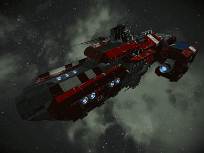 Red Cruiser Contacter — Space Engineers Steam Workshop preview image