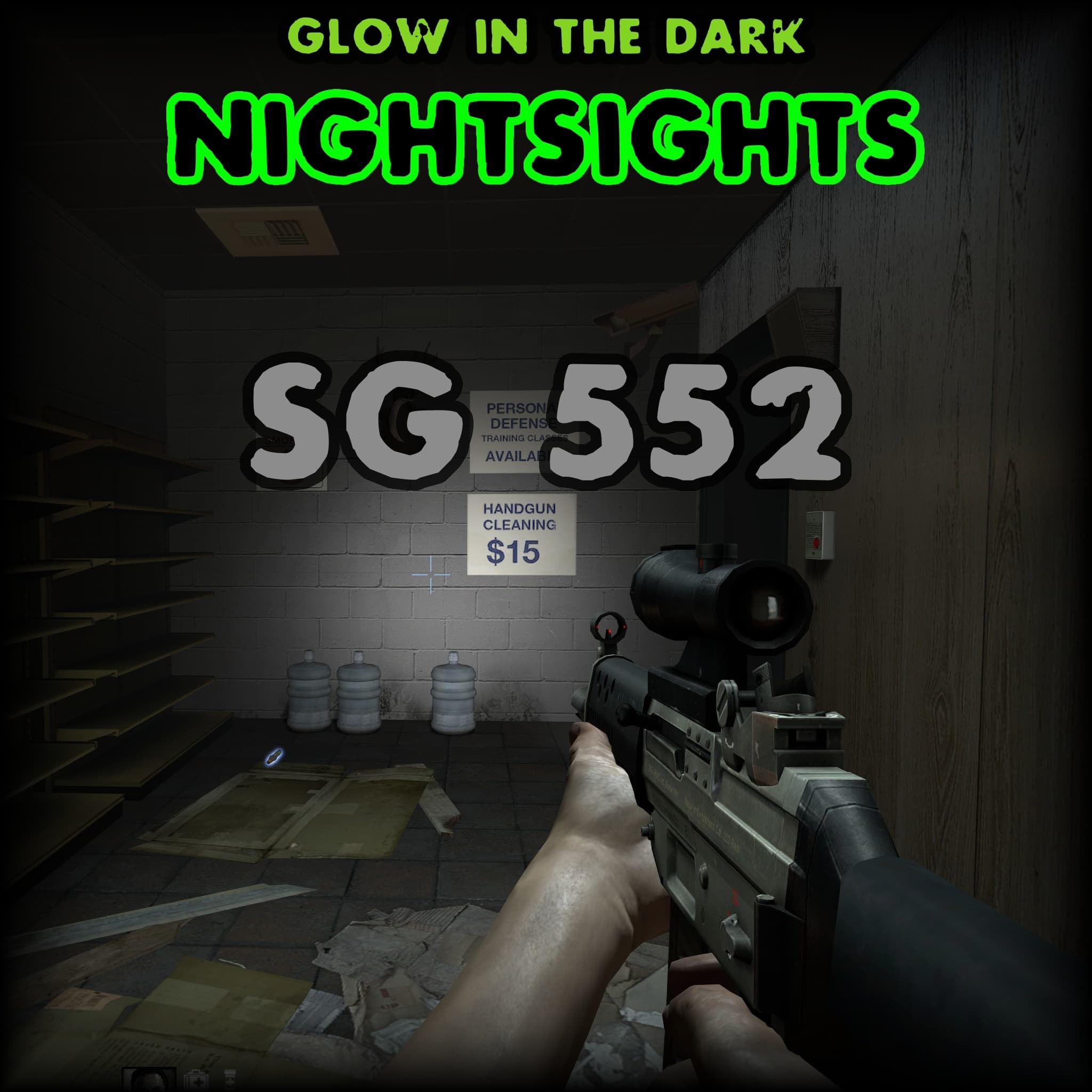 Glow Sights for SG552 — Left 4 Dead 2 Steam Workshop preview image