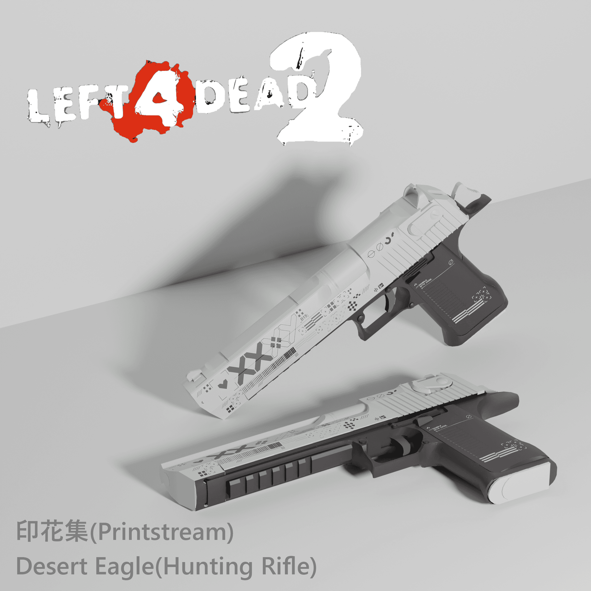 【Double Holding Desert Eagle】-印花集/Printstream(Replace Hunting Rifle)
 — Left 4 Dead 2 Steam Workshop preview image