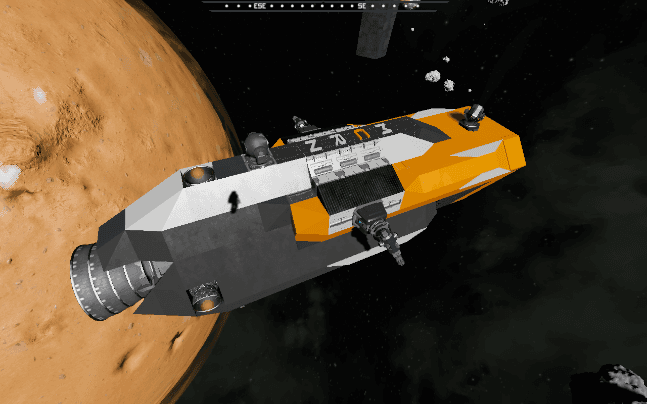MCRN Morrigan Class Destroyer 50m — Space Engineers Workshop preview