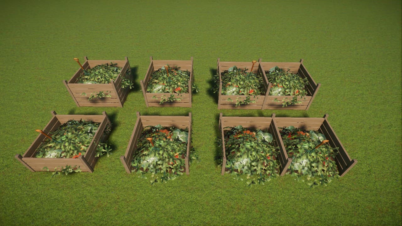 Conservation compost pack — Planet Zoo Workshop preview